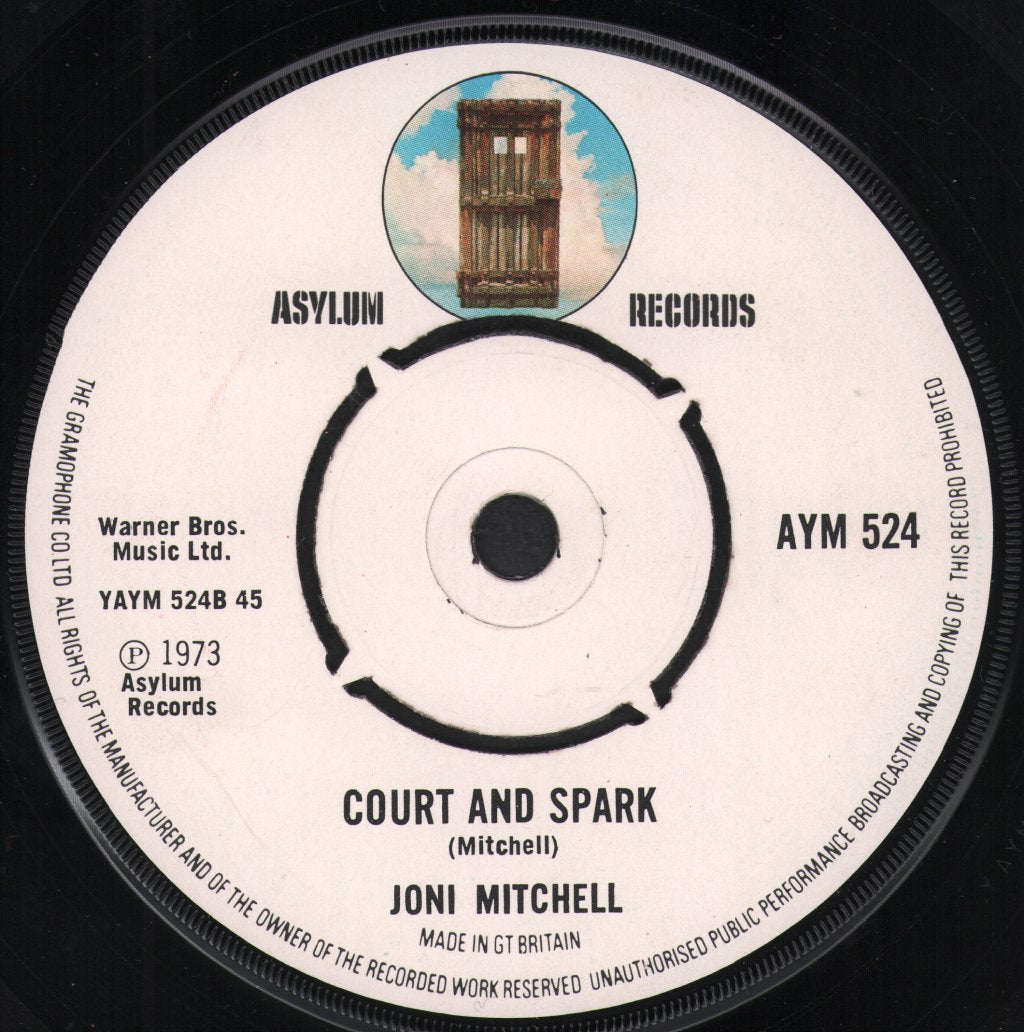 Joni Mitchell - Raised On Robbery - 7 Inch
