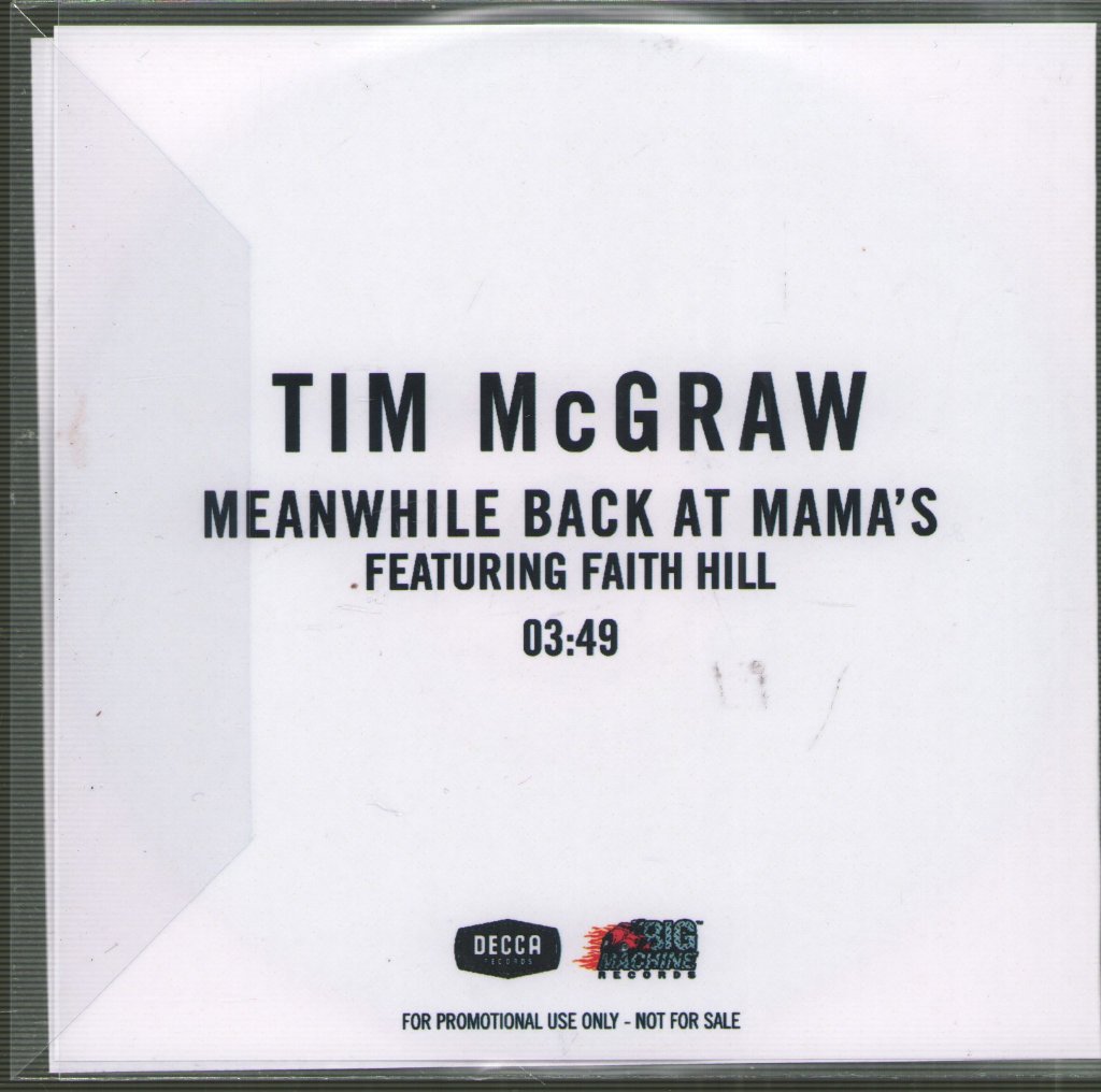 Tim Mcgraw - Meanwhile Back At Mama's - Cdr