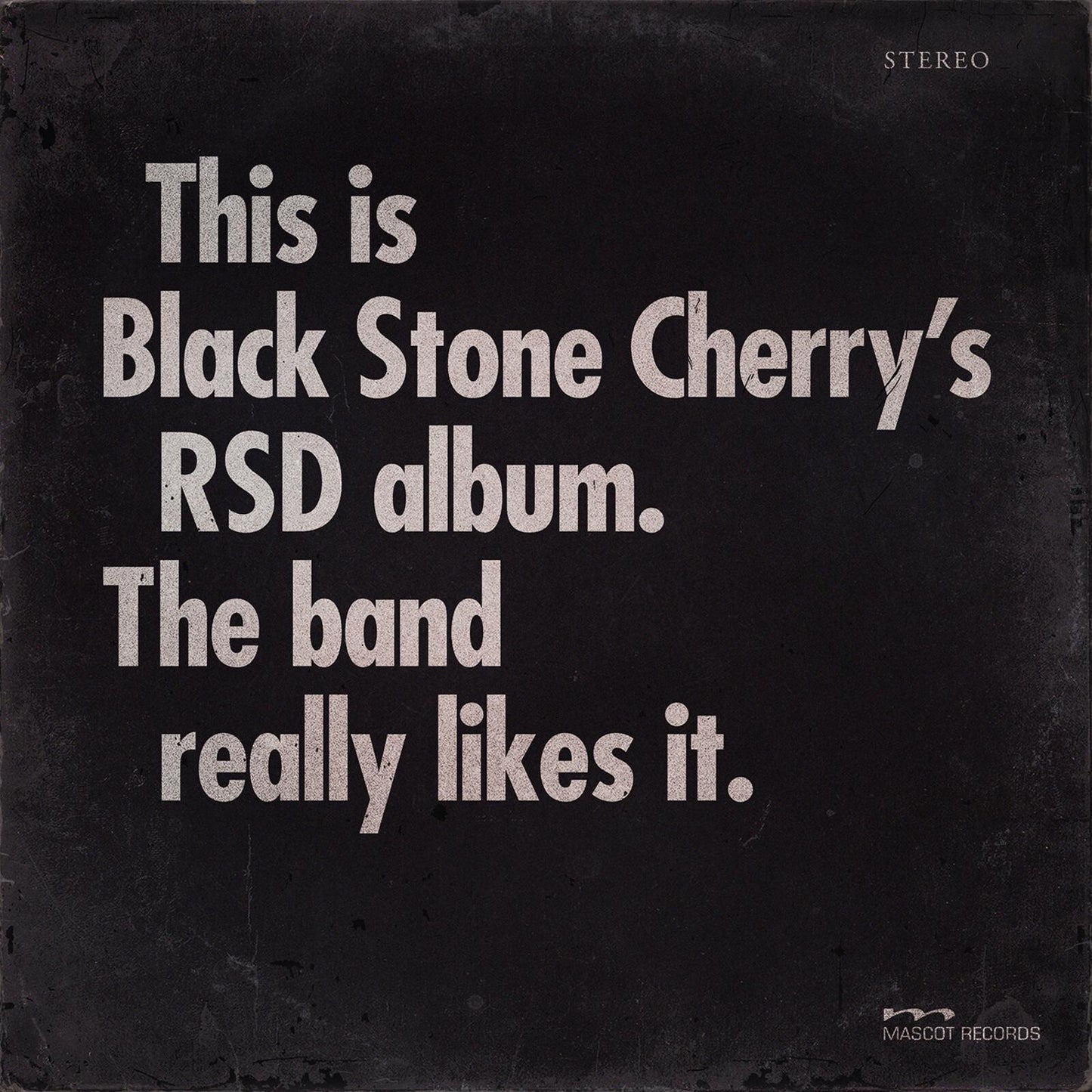 Black Stone Cherry - This Is Black Stone Cherry's Rsd Album. the Band Really Likes It. - Cd