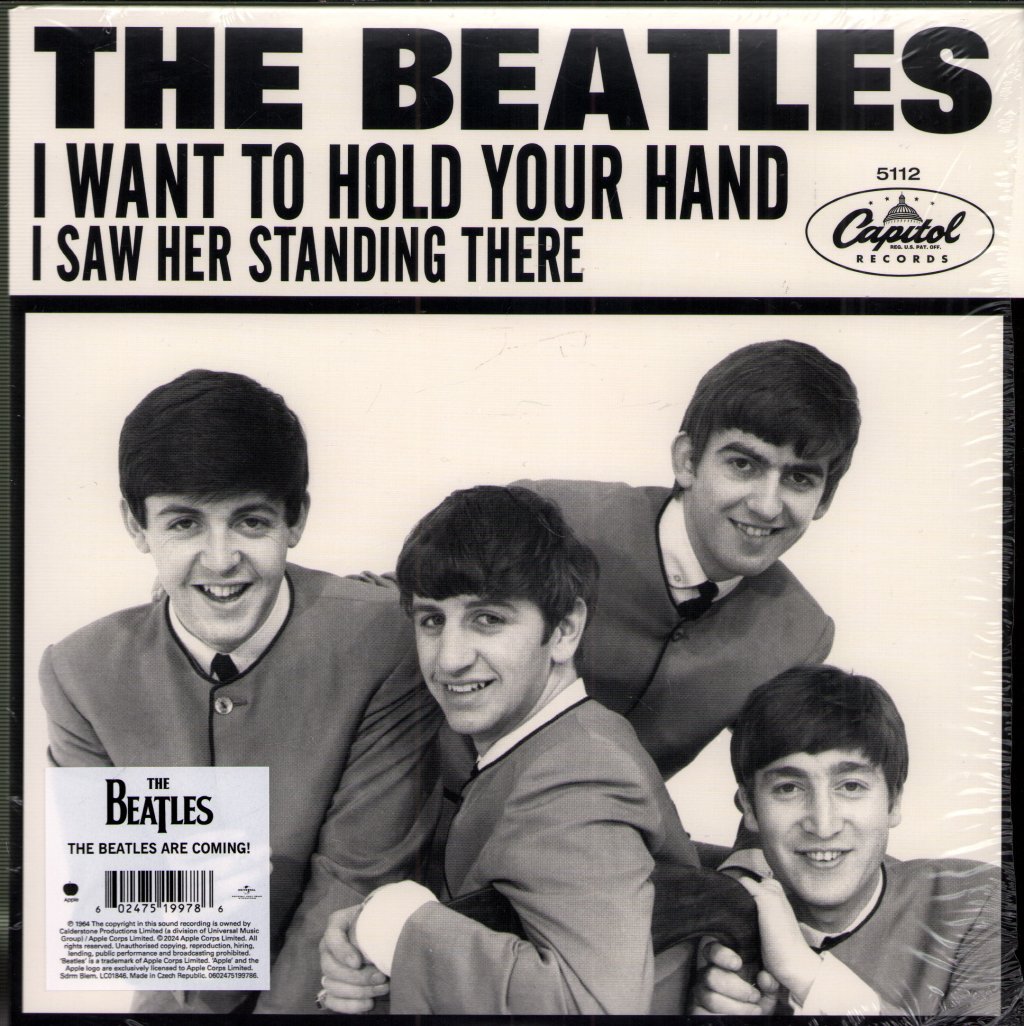 Beatles - I Want To Hold Your Hand / I Saw Her Standing There (Black Friday 2024) - 7 Inch
