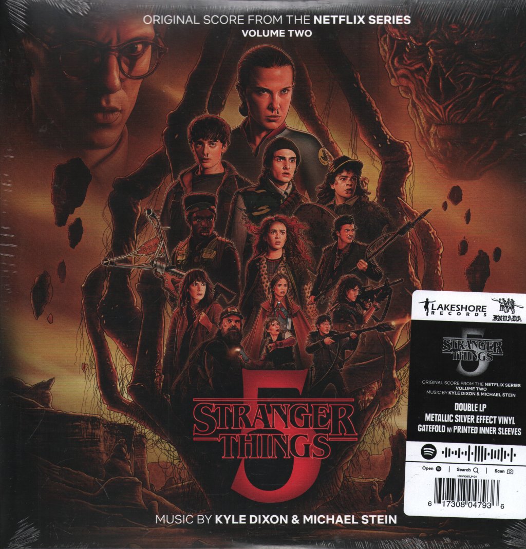Kyle Dixon And Michael Stein - Stranger Things 5 (Original Score From The Netflix Series - Volume Two) - Double Lp