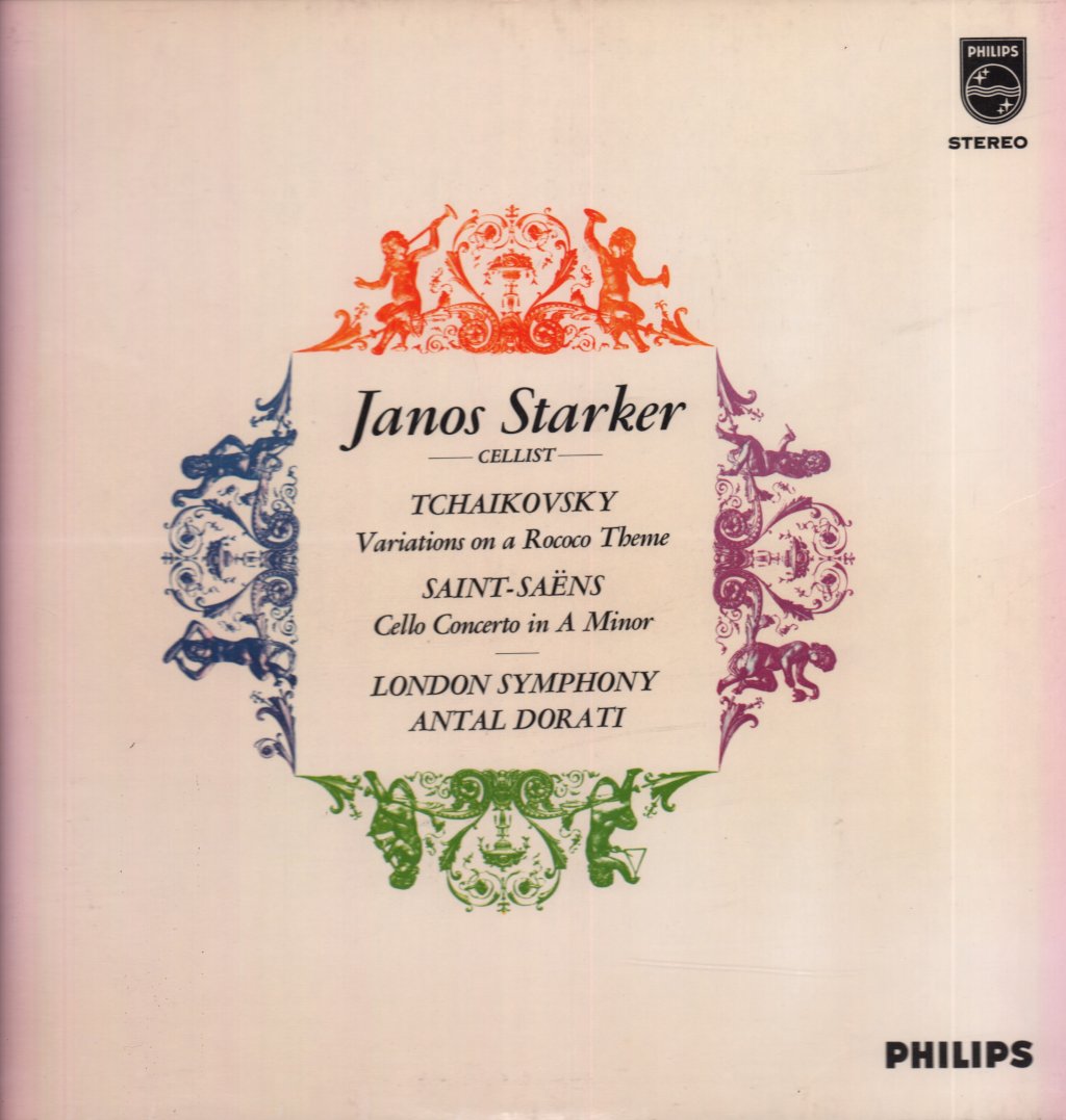Janos Starker - Tchaikovsky Variations On A Rococo Theme - Lp