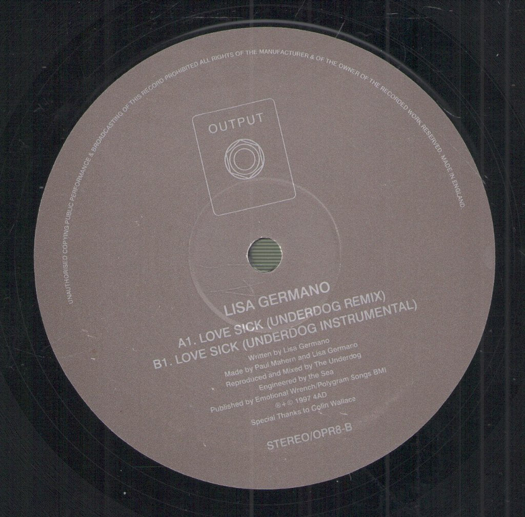 Lisa Germano - Lovesick - 10 Inch