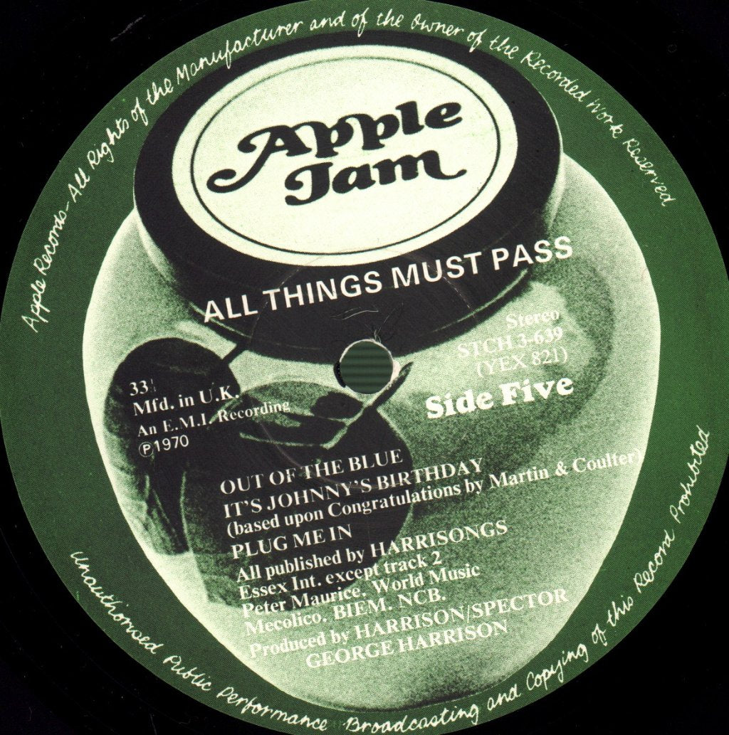George Harrison - All Things Must Pass - Triple Lp