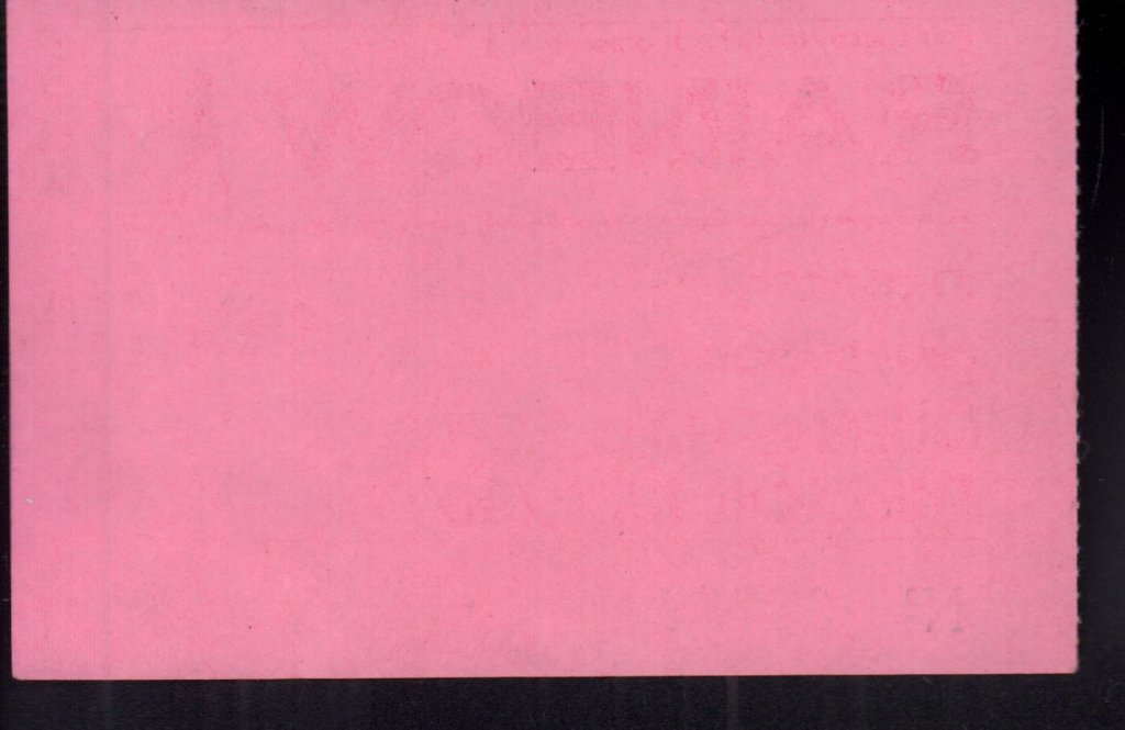 Rainbow (Rock/Metal Group) - queens hall leeds 14th july 1981 - Ticket