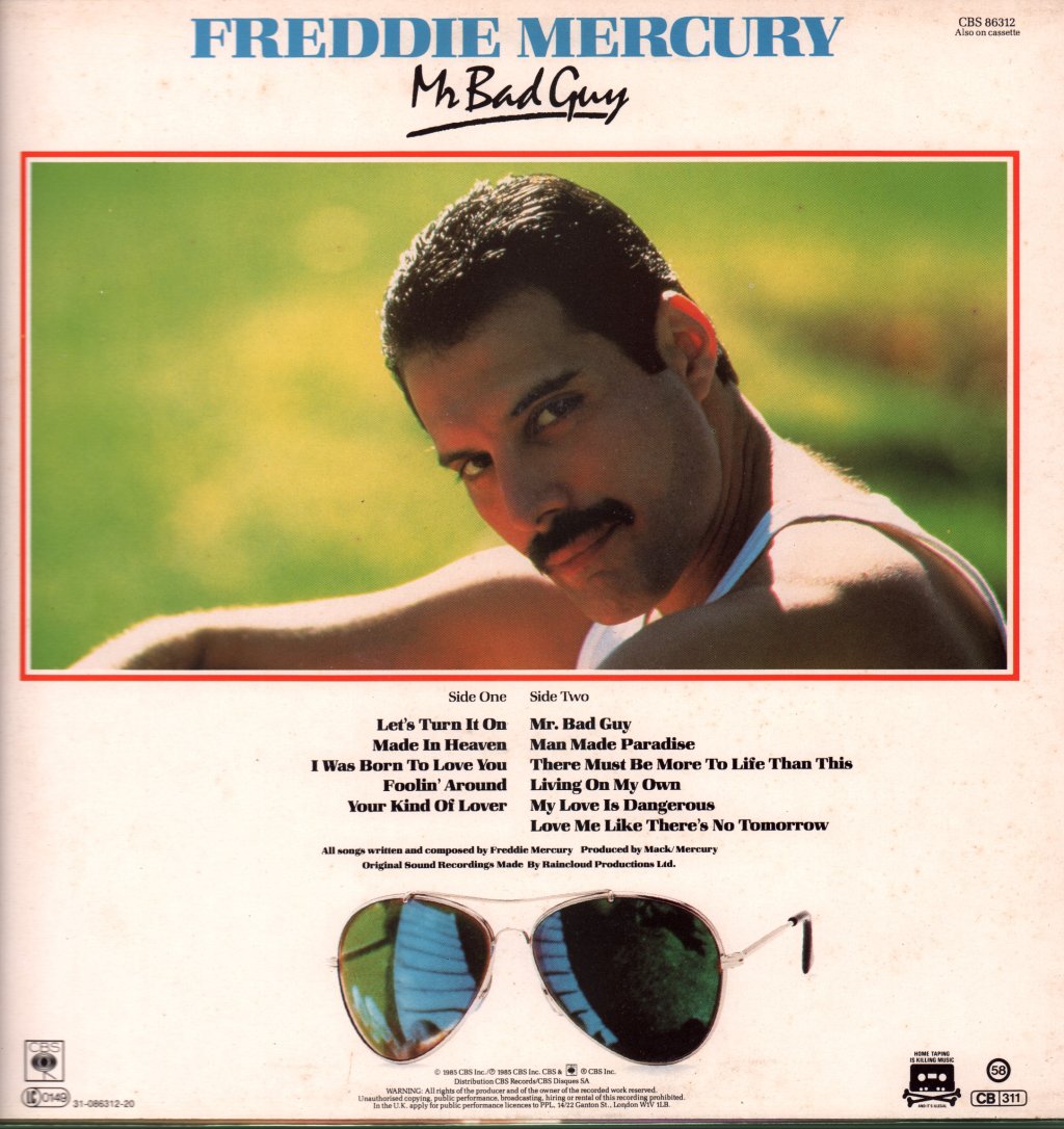 Freddie Mercury - Mr Bad Guy - Lp