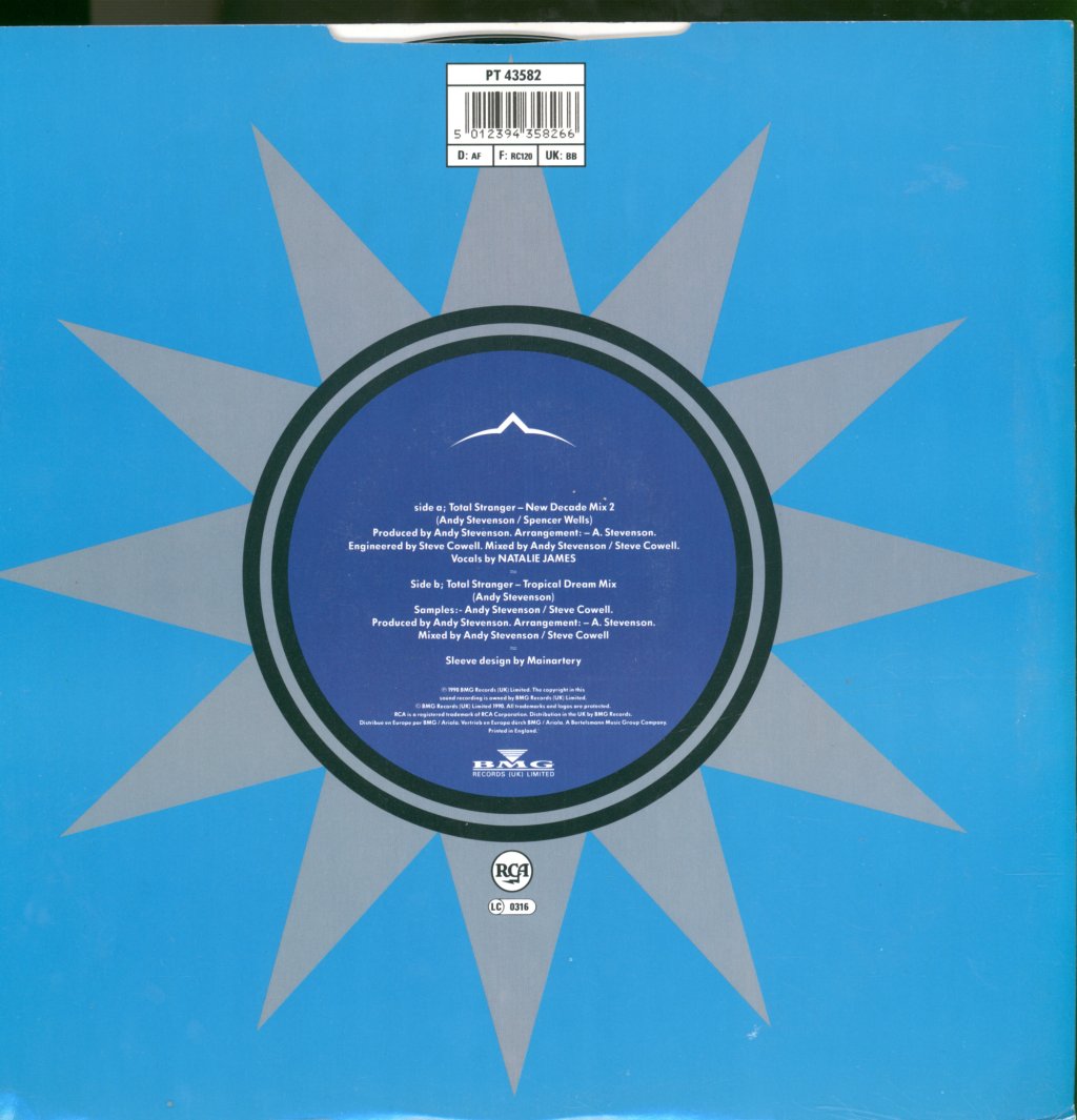 Terrajacks - Total Stranger - 12 Inch