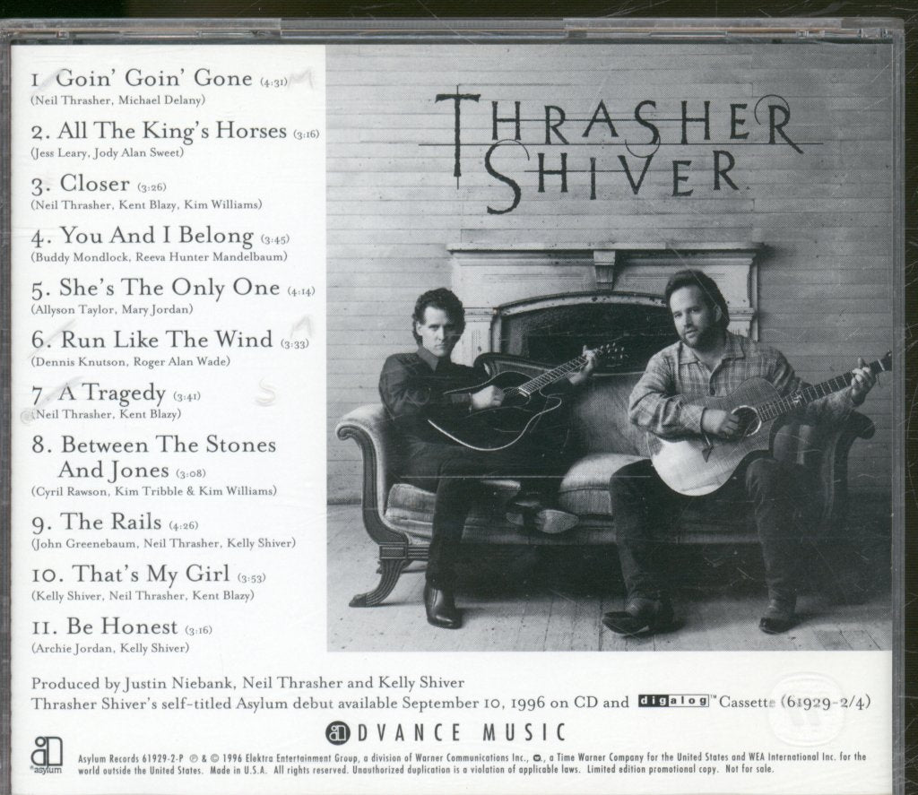 Thrasher Shiver - Thrasher Shiver - Cd