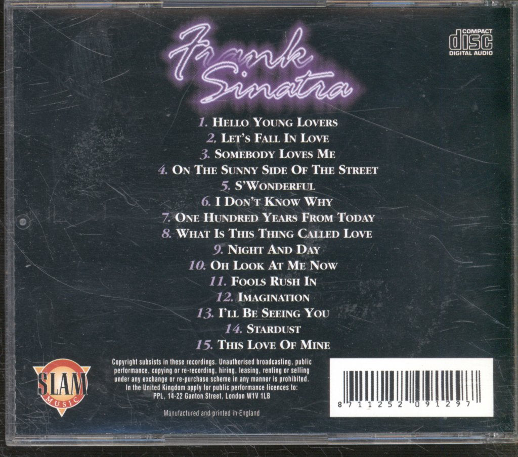 Frank Sinatra - 15 Classic Sinatra Songs - Cd