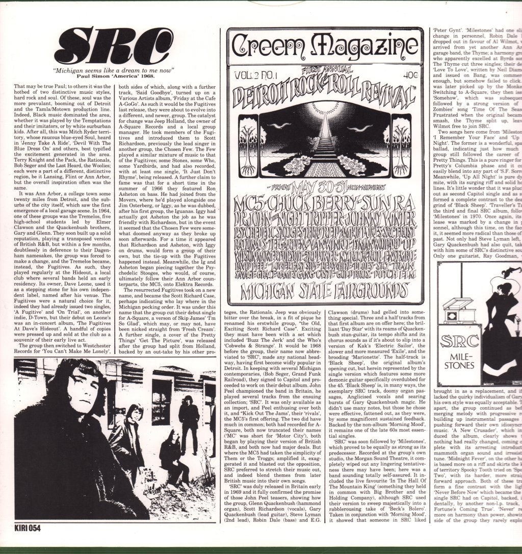 SRC - Revenge Of The Quackenbush Brothers - Lp
