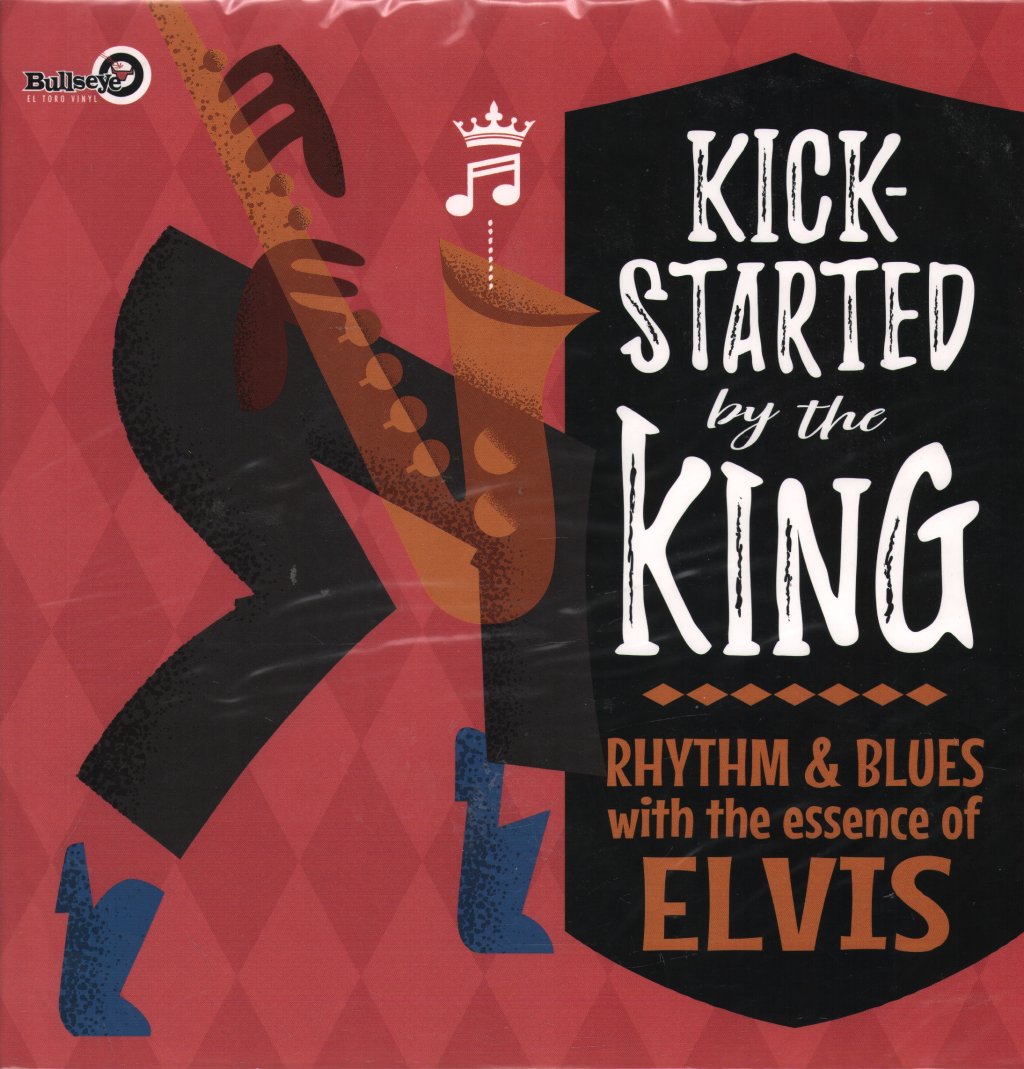 Various Artists - Kick-Started By The King (Rhythm & Blues With The Essence Of Elvis) - Lp