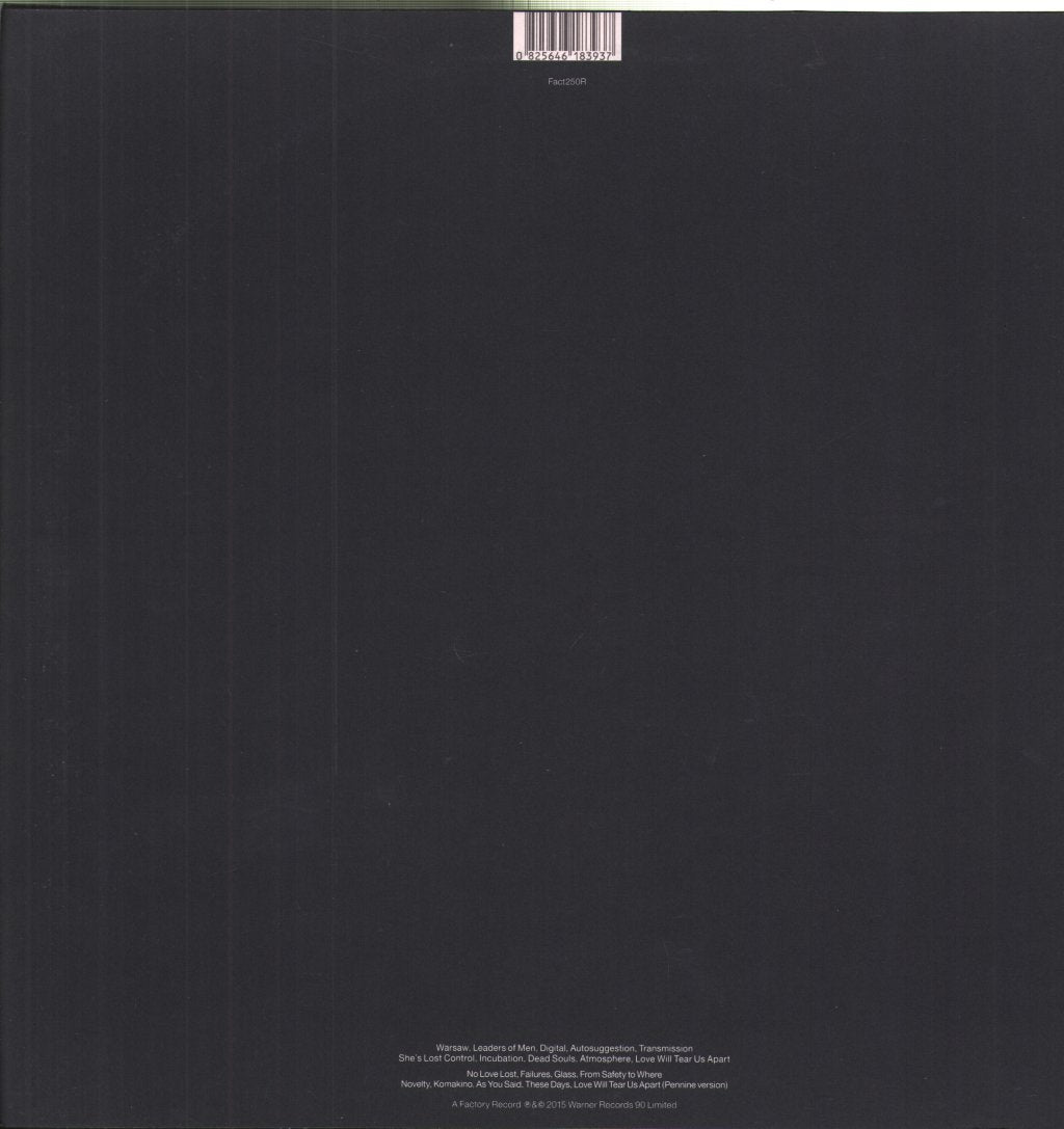 Joy Division - Substance 1977-1980 - Double Lp