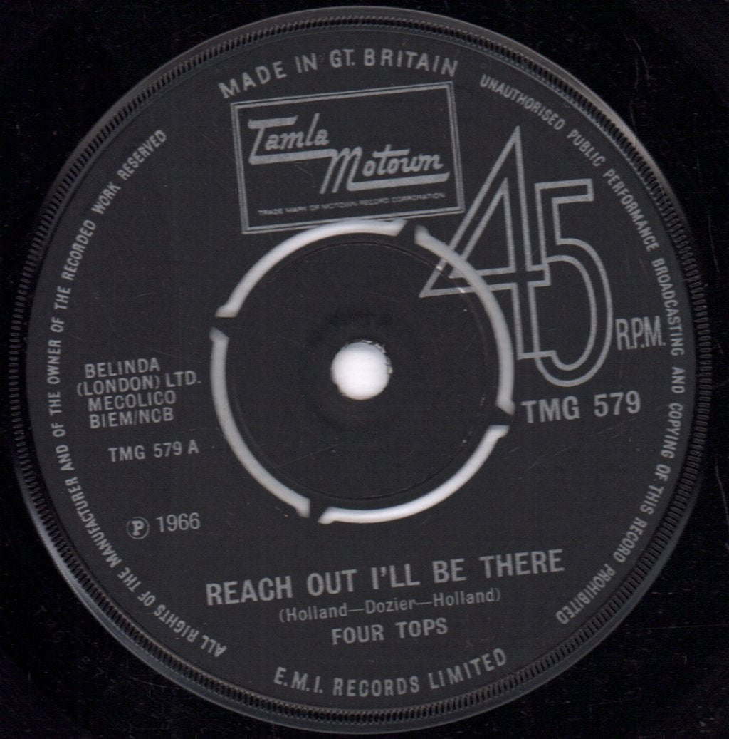 Four Tops - Reach Out I'll Be There - 7 Inch