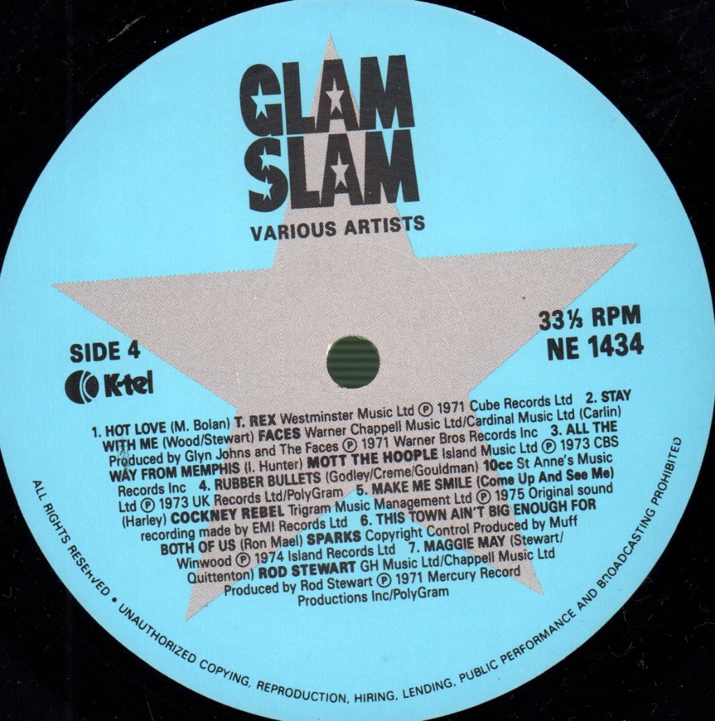 Various Artists - Glam Slam (Definitive Glam Rock Collection) - Lp
