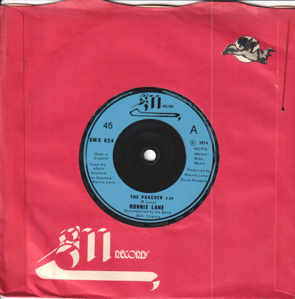 Ronnie Lane - Poacher - 7 Inch