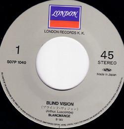 Blancmange - ブラインド・ヴィジョン = Blind Vision - 7 Inch