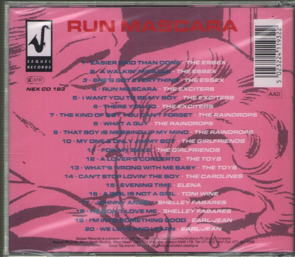 Various Artists - Run Mascara - Here Come The Girls Volume 3 - Cd