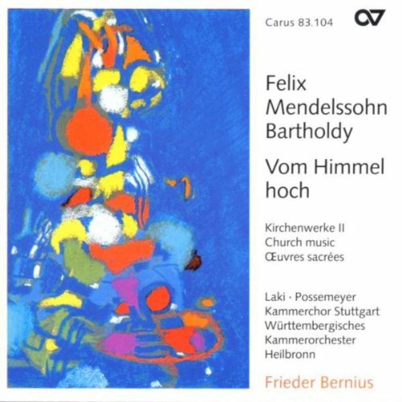 Various Artists - Mendelssohn: Church Music, Vol.2 - Cd