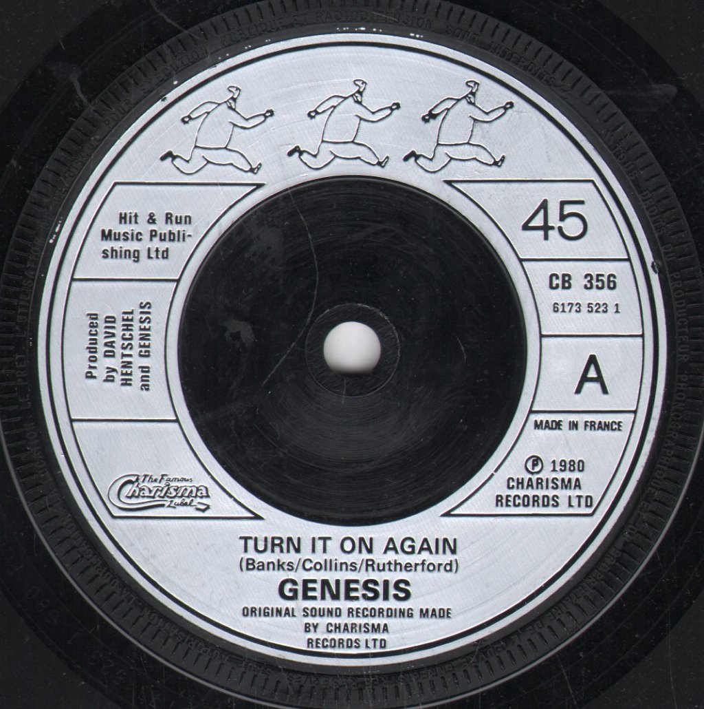 Genesis - Turn It On Again - 7 Inch