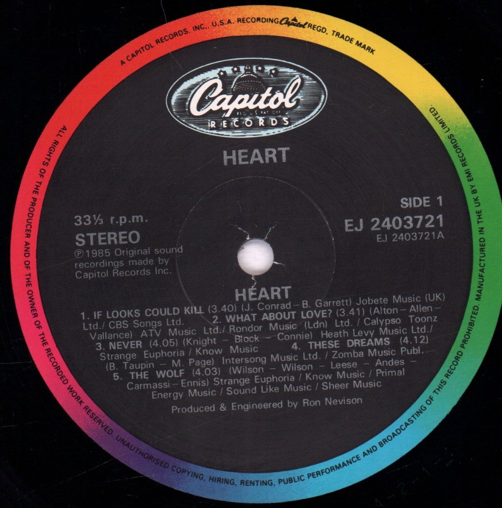 Heart - Heart - Lp