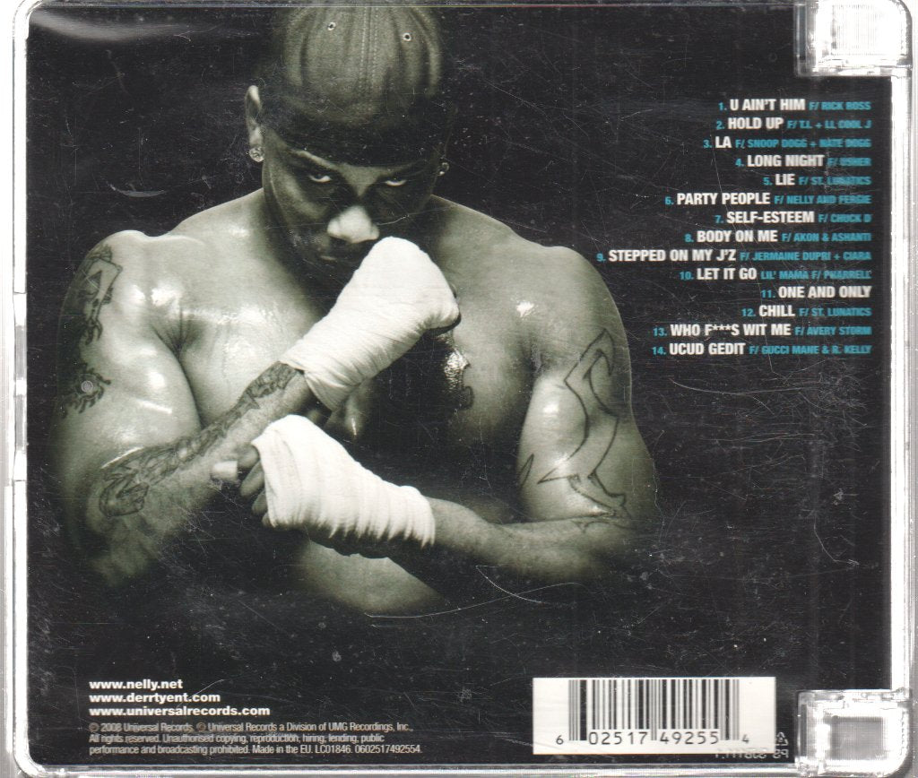 Nelly - Brass Knuckles - Signed Front Insert - Cd