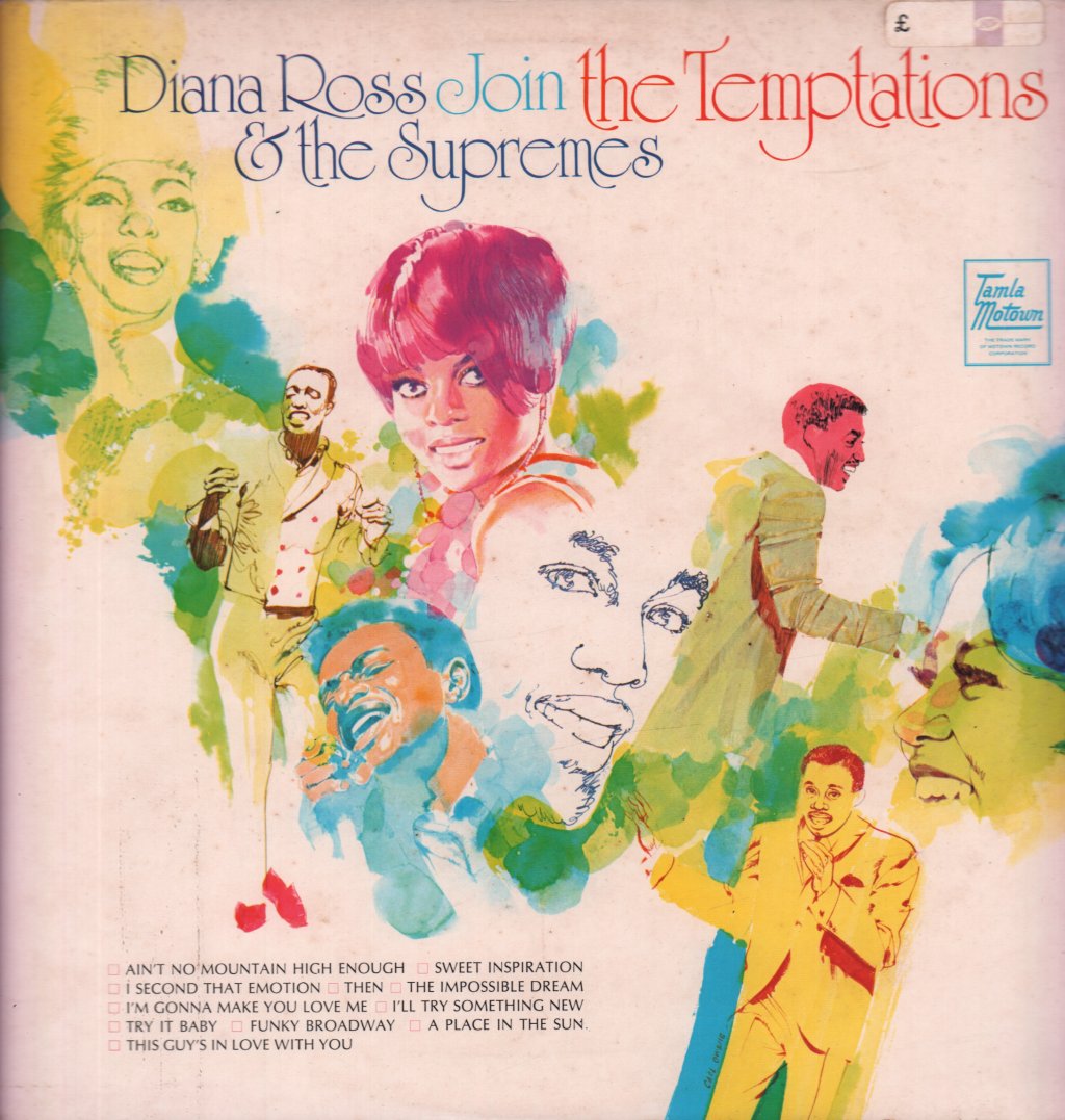 Diana Ross And The Supremes And The Temptations - Diana Ross & The Supremes Join The Temptations - Lp