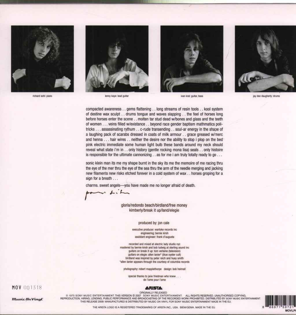 Patti Smith - Horses - Lp