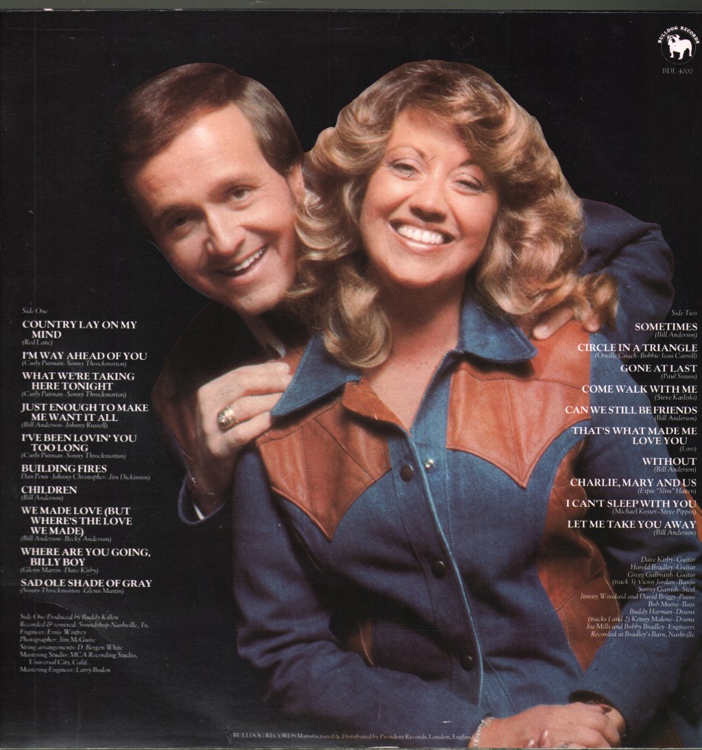 Bill Anderson And Mary Lou Turner - Billy Boy And Mary Lou - Lp
