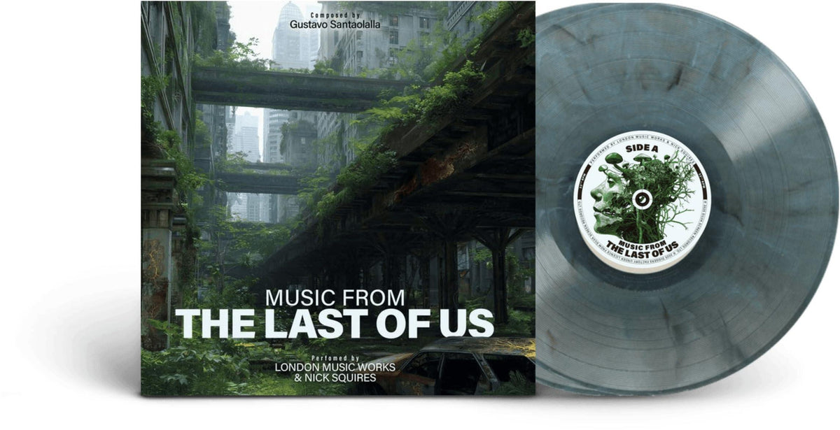 London Music Works - Music From the Last of Us (Grey & Blue Marble Vinyl) - Double Lp