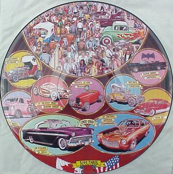 Various Artists - Chrome, Smoke & Fire - A Compilation Of Hot Rod Music By Robt. Williams - Double Lp