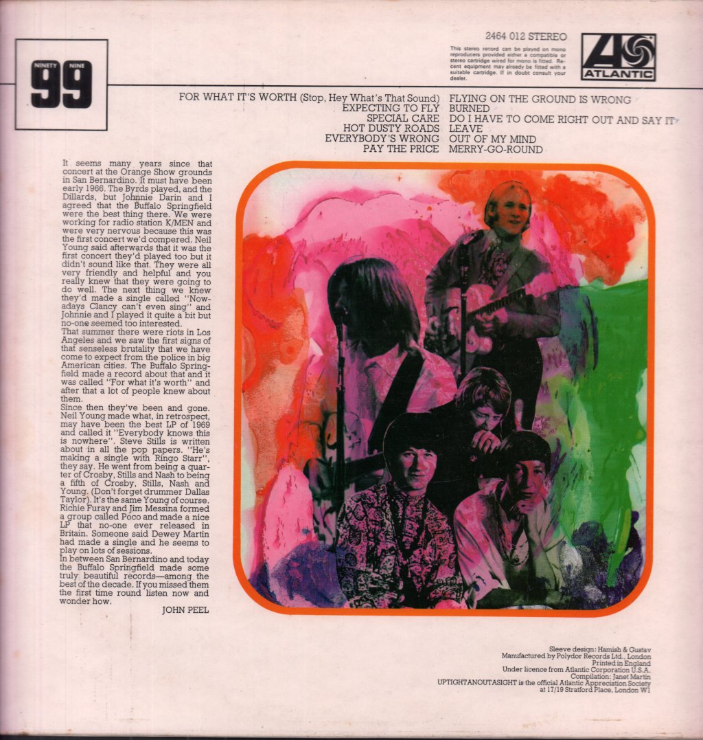 Buffalo Springfield - Expecting To Fly - Lp
