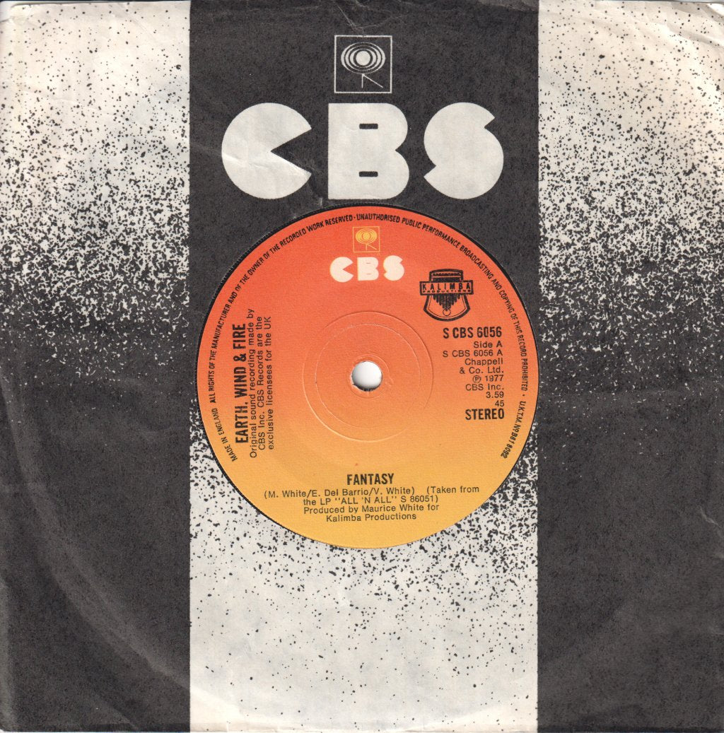 Earth Wind And Fire - Fantasy - 7 Inch
