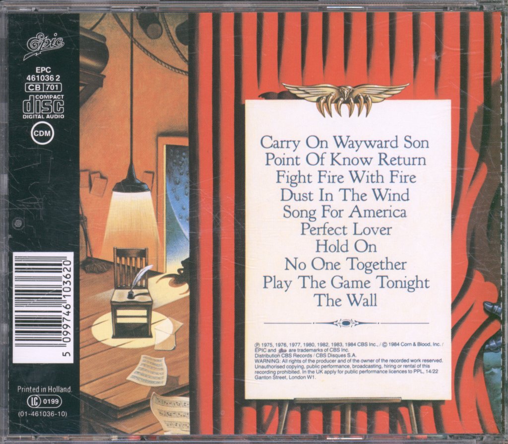 Kansas - Best Of Kansas - Cd