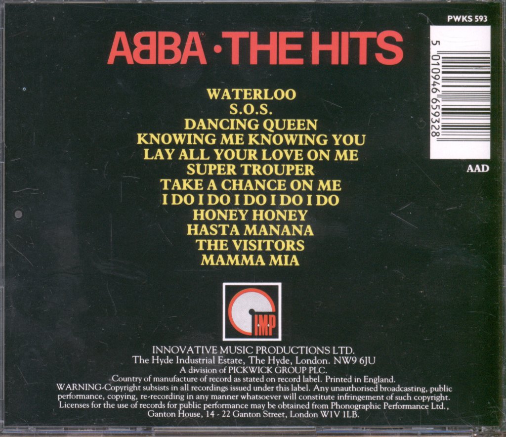 ABBA - Hits - Cd