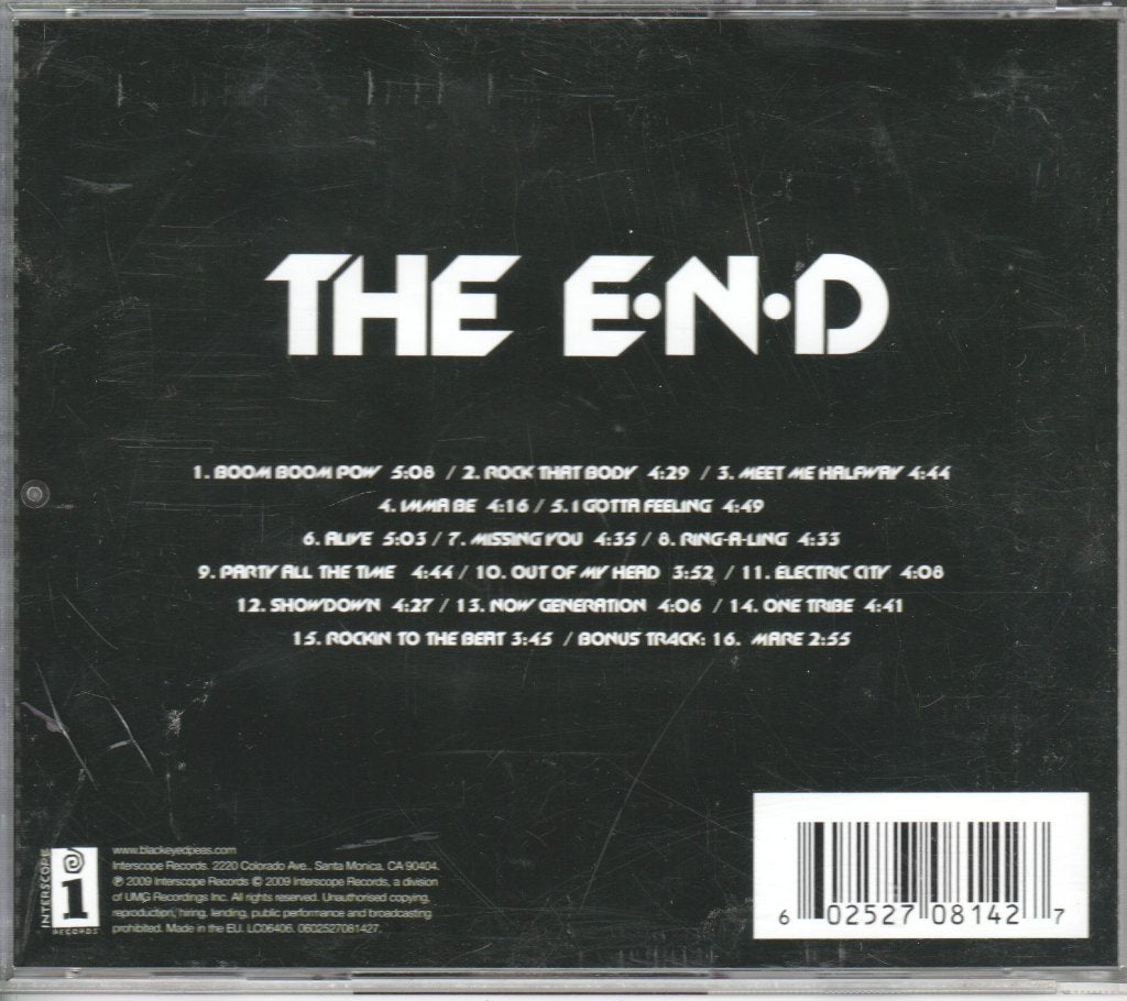 Black Eyed Peas - E.N.D - Cd