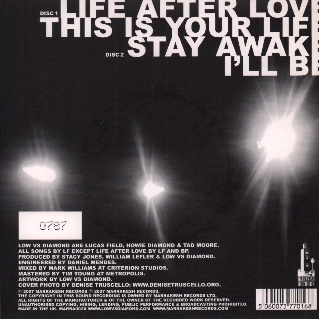 Low Vs Diamond - Life After Love - Double 7 Inch