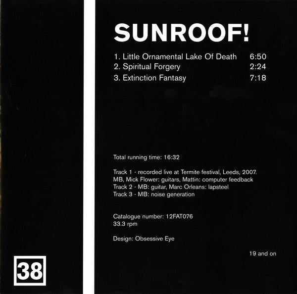Kemialliset Ystavat / sunroof - Split Series #19 - 12 Inch