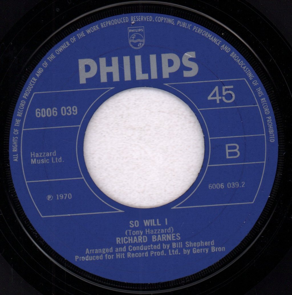 Richard Barnes - Go North - 7 Inch