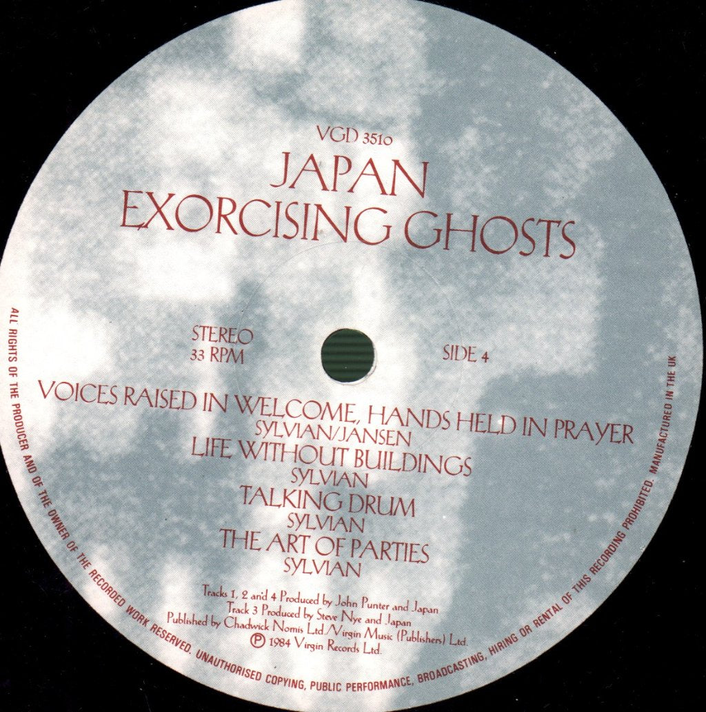 Japan - Exorcising Ghosts - Double Lp