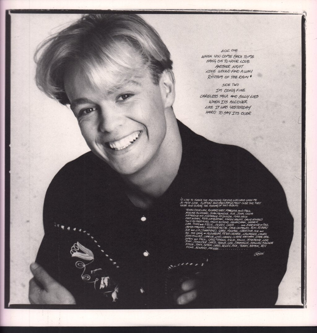 Jason Donovan - Between The Lines - Lp