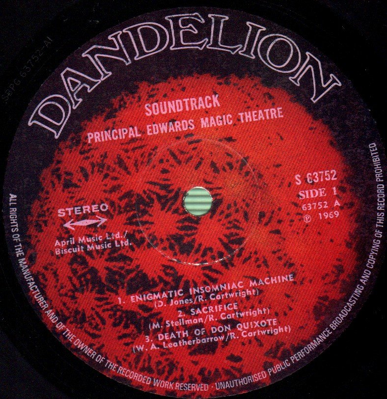 Principal Edwards Magic Theatre - Soundtrack - Lp