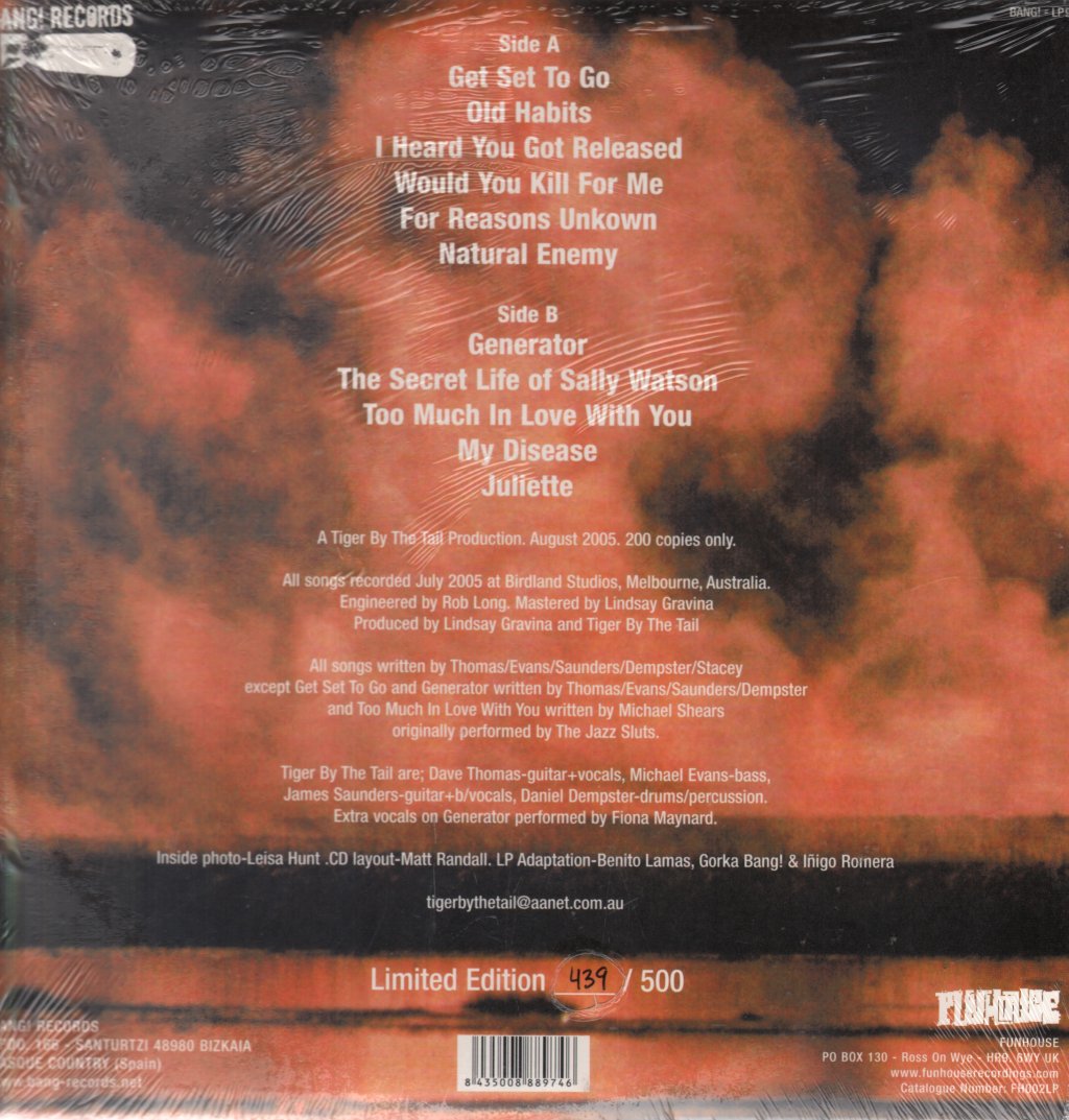 Tiger By The Tail - Tiger By The Tail - Lp