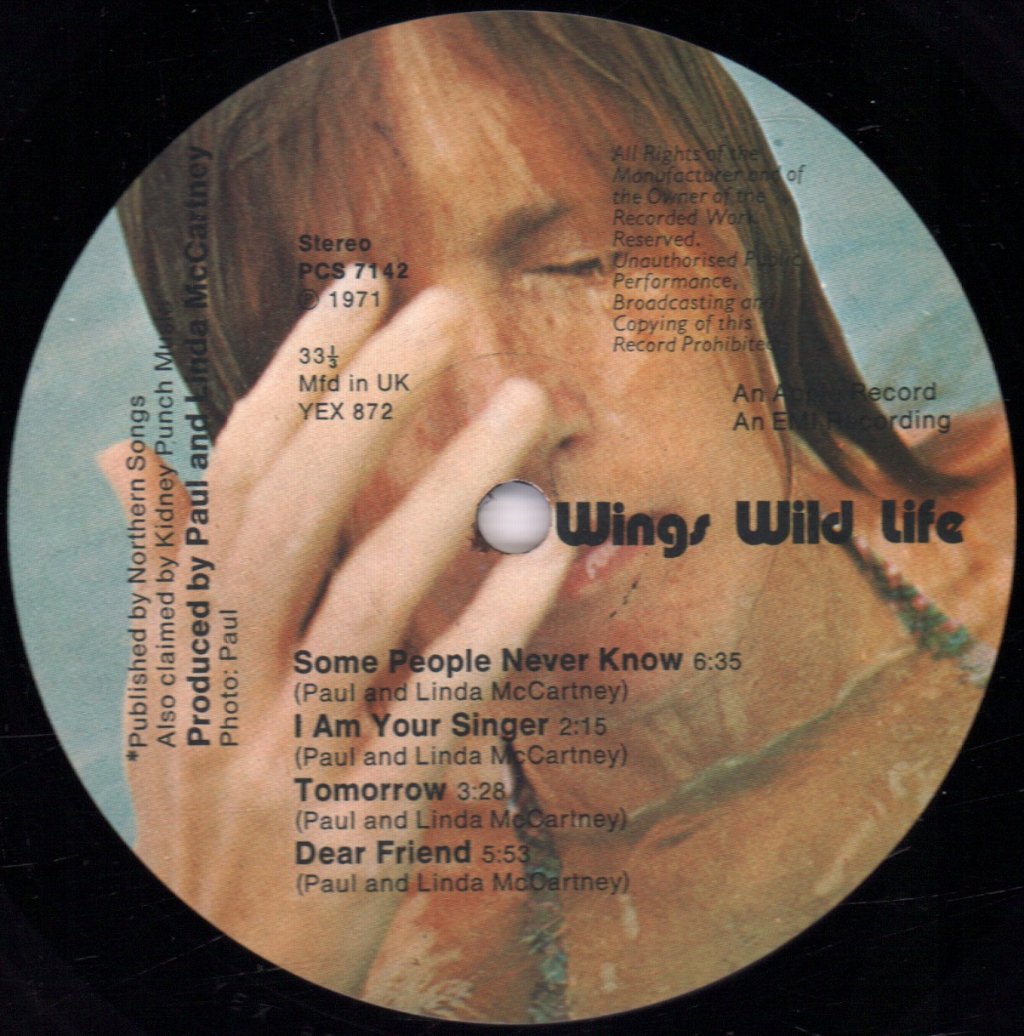 Wings - Wild Life - Lp