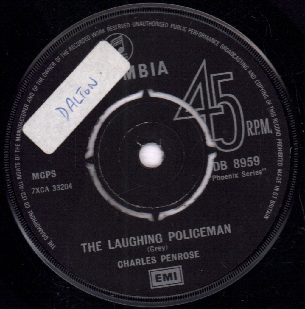 Charles Penrose - Laughing Policeman - 7 Inch