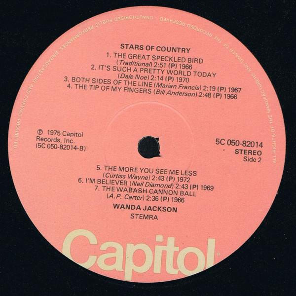 Wanda Jackson - Stars Of Country - Lp