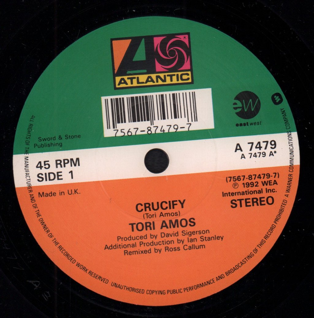 Tori Amos - Crucify - 7 Inch