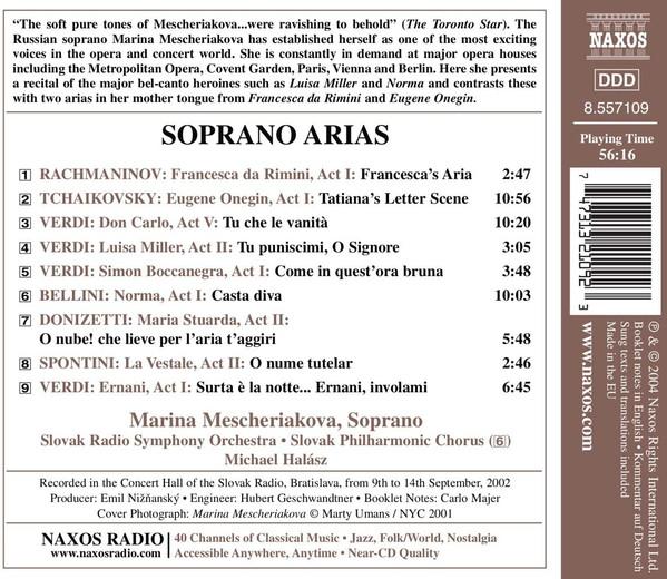 Marina Mescheriakova - Soprano Arias - Cd