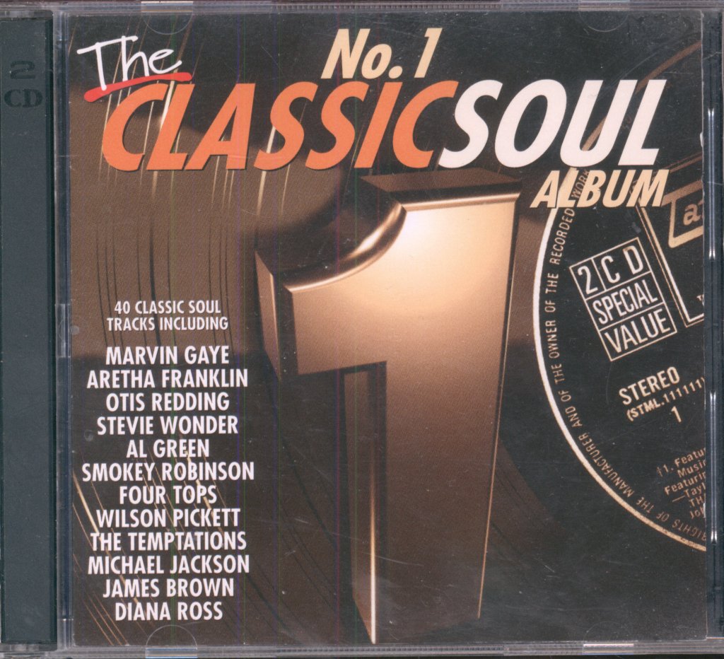 Various Artists - No. 1 Classic Soul Album - Double Cd
