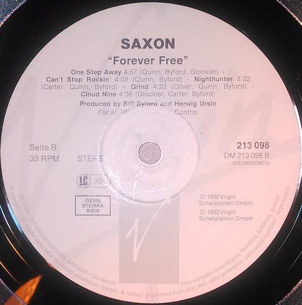 Saxon - Forever Free - Lp
