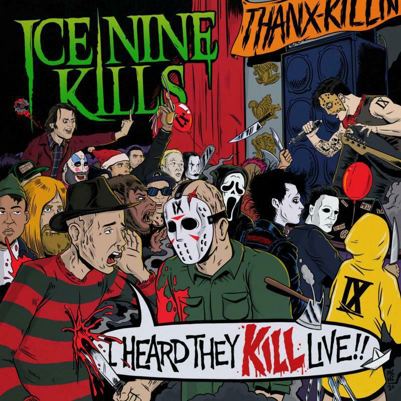 Ice Nine Kills - I Heard They Kill Live!! - Cd
